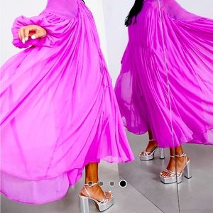 Asos beautiful flowy gown size 14